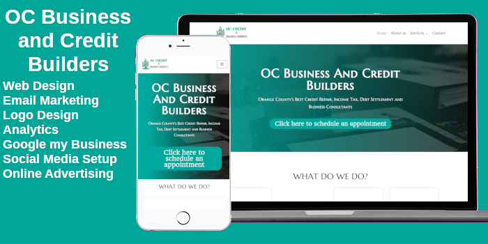 Riverside Web Design - Oc Business and credit builders image
